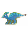Scratch, 2 w 1 Puzzle podłogowe i pierwsze puzzle - Dinozaury 80 el.