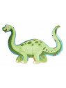 Scratch, 2 w 1 Puzzle podłogowe i pierwsze puzzle - Dinozaury 80 el.