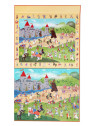 Scratch, 2 w 1 Puzzle magnetyczne i gra obserwacyjna - Rycerze 80 el.