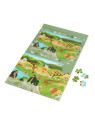 Scratch, 2 w 1 Puzzle magnetyczne i gra obserwacyjna - Sawanna 80 el.