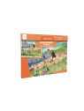 Scratch, 2 w 1 Puzzle magnetyczne i gra obserwacyjna - Rycerze 80 el.