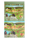 Scratch, 2 w 1 Puzzle magnetyczne i gra obserwacyjna - Sawanna 80 el.