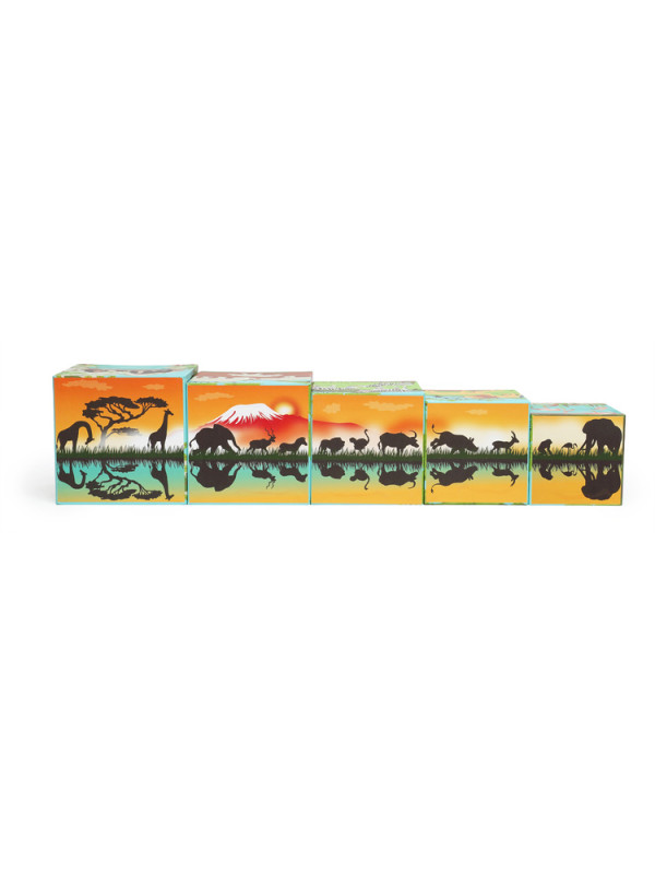 Scratch, Piramida edukacyjna Jumbo - Zwierzęta świata