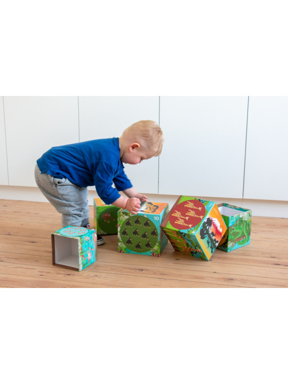 Scratch, Piramida edukacyjna Jumbo - Zwierzęta świata