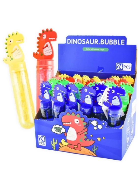 Bańki Dinozaury - display 24 szt