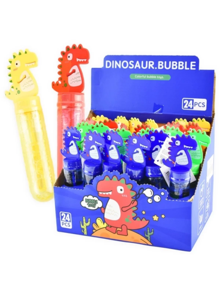 Bańki Dinozaury - mix kolorów