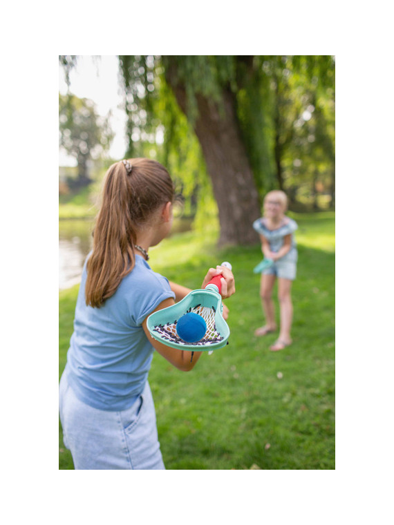 BS Toys, zestaw rakietek do Lacrosse z miękką piłką