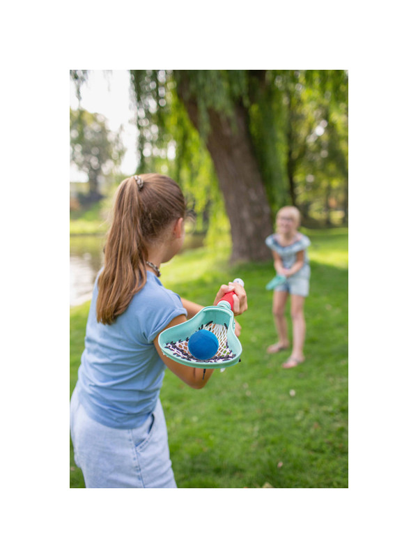 BS Toys, zestaw rakietek do Lacrosse z miękką piłką