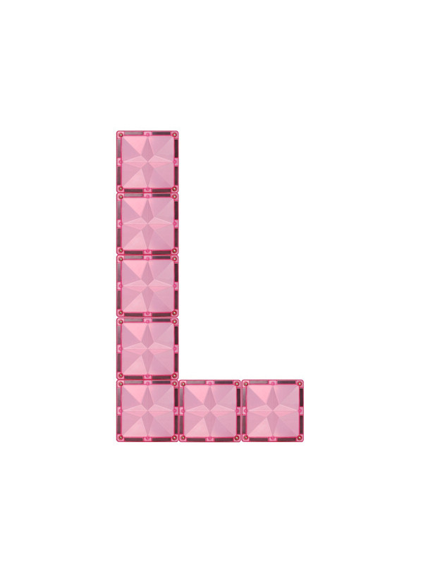 COBLO, magnetyczne klocki konstrukcyjne Pastel 100 + 10  brokat GRATIS  EDYCJA LIMITOWANA