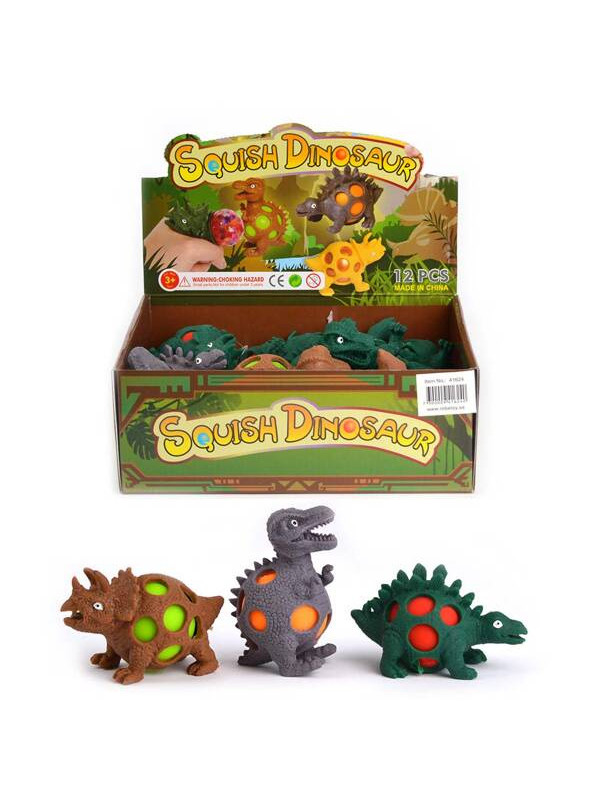 Sensoryczny gniotek Dinozaury (3 dino )