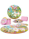 BOPPI, Puzzle okrągłe 58 cm - Jednorożce 150 elem.