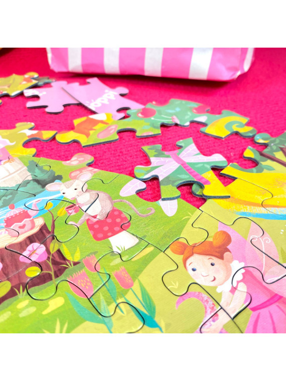 BOPPI, Puzzle okrągłe 58 cm - Jednorożce 150 elem.