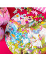BOPPI, Puzzle okrągłe 58 cm - Jednorożce 150 elem.