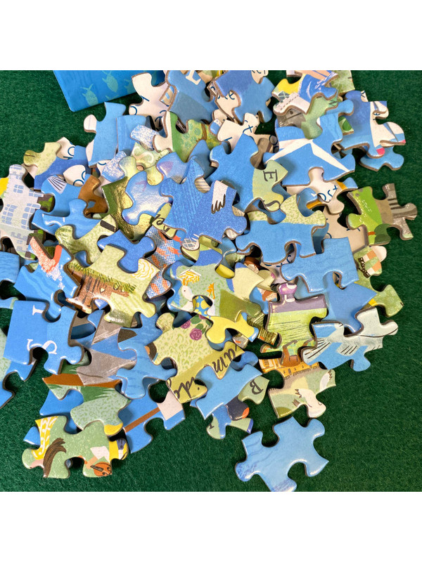 Bopster, ilustrowane puzzle 1000 el Wielkiej Brytanii i Irlandii