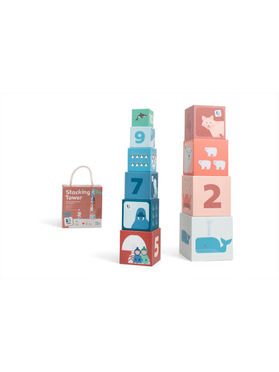 BS Toys, Piramida edukacyjna Zwierzęta Arktyki