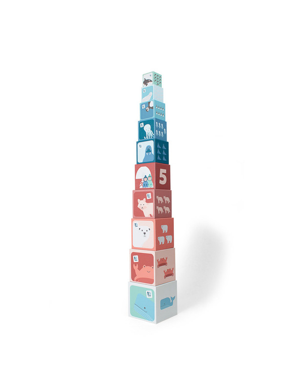 BS Toys, Piramida edukacyjna Zwierzęta Arktyki