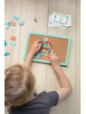 BS Toys, Drewniana przybijanka z kartami pracy