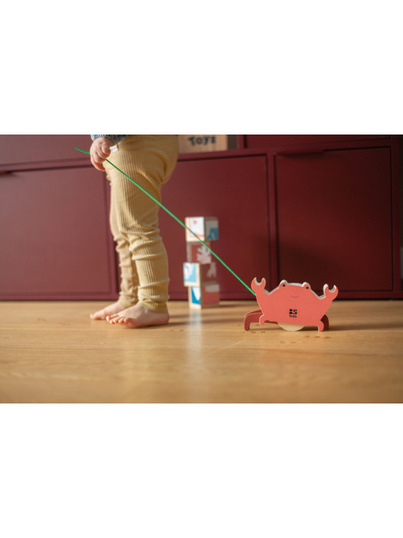 BS Toys, Drewniany krab do ciągnięcia