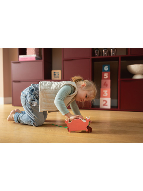 BS Toys, Drewniany krab do ciągnięcia