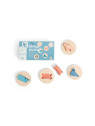 BS Toys, Drewniane puzzle konturowe - Dopasuj kształt