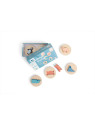 BS Toys, Drewniane puzzle konturowe - Dopasuj kształt