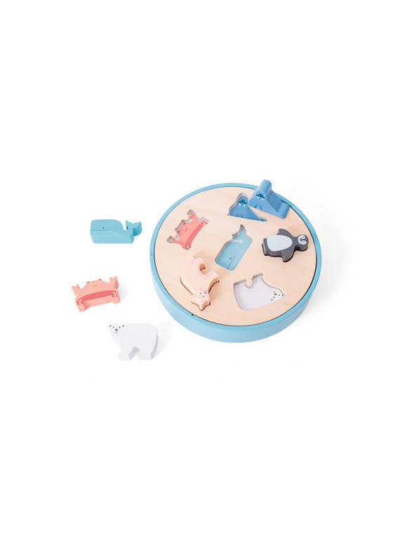 BS Toys, Drewniany sorter Zwierzęta Arktyki