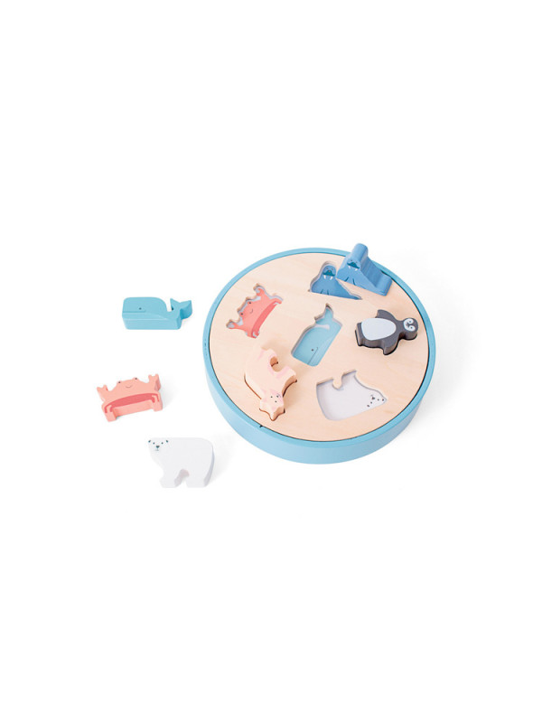 BS Toys, Drewniany sorter Zwierzęta Arktyki