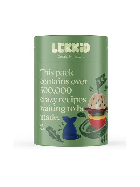 Lekkid, drewniane  klocki konstrukcyjne- Jedzenie