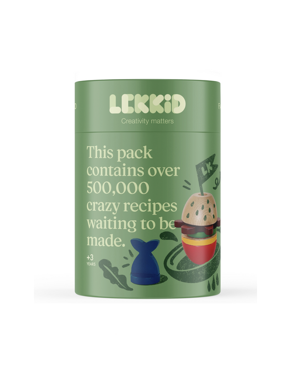 Lekkid, drewniane  klocki konstrukcyjne- Jedzenie