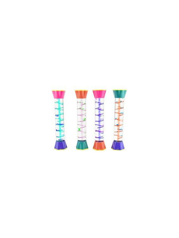Klepsydra spirala żelowa timer XL 21 cm - mix kolorów