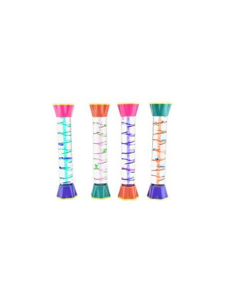 Klepsydra spirala żelowa timer XL 21 cm - mix kolorów