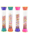 Klepsydra żelowa z kulkami timer XL 21 cm - mix kolorów