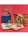 Drewniany rozkładany teatrzyk 3D puzzle - LEW