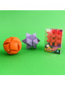 IQ puzzle kolorowe drewniane łamigłówki (3 wzory)