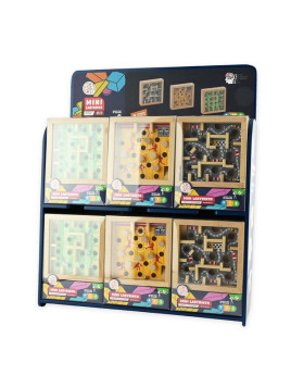 IQ puzzle drewniany labirynt ( 3 wzory )