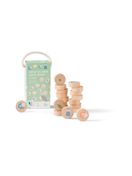 BS Toys, drewniana gra sportowa Owce vs Wilki
