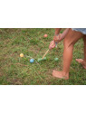 BS Toys, drewniany zestaw do Krokieta