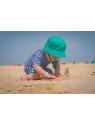 BS Toys, zestaw drewnianych foremek do piasku