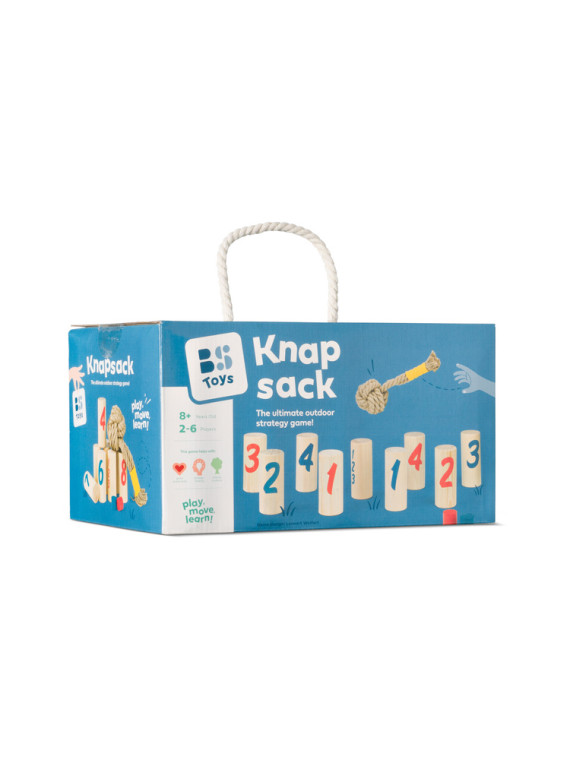 BS Toys, drewniana gra zręcznościowa Knapcack