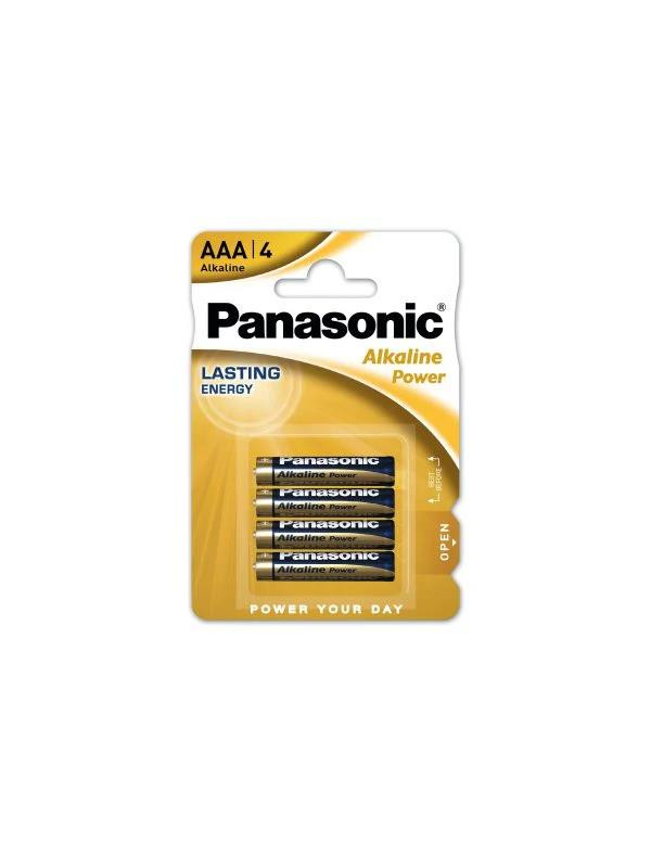 BATERIE LR03 PANASONIC AAA ALKALINE 4 SZT. BLISTER