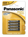 BATERIE LR03 PANASONIC AAA ALKALINE 4 SZT. BLISTER