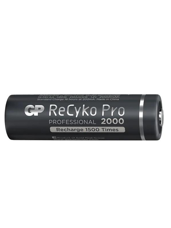 AKUMULATORKI R6 AA GP RECYKO PRO 2 SZT BLISTER