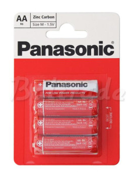 BATERIE R6 AA PANASONIC  4 SZT. BLISTER
