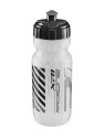 BIDON 600 ML RACEONE XR1 /// TRANSPARENT CZARNY