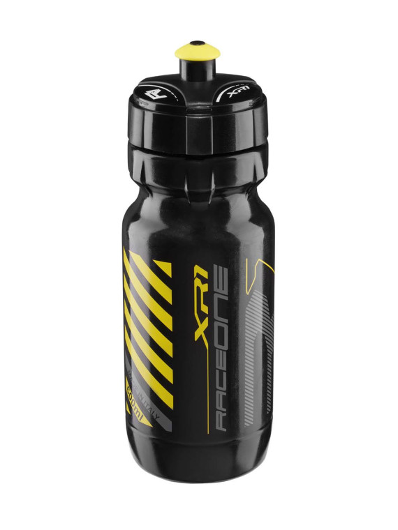 BIDON 600 ML RACEONE XR1 /// CZARNO ŻÓŁTY