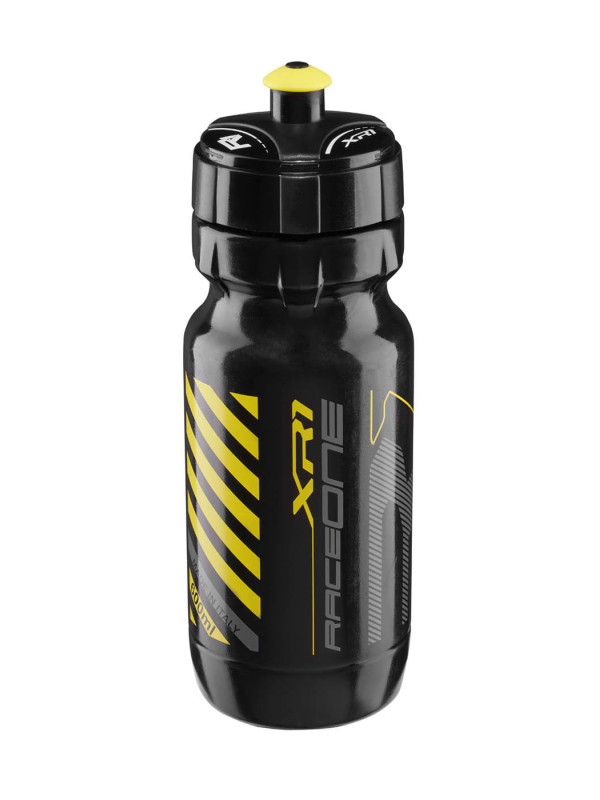 BIDON 600 ML RACEONE XR1 /// CZARNO ŻÓŁTY
