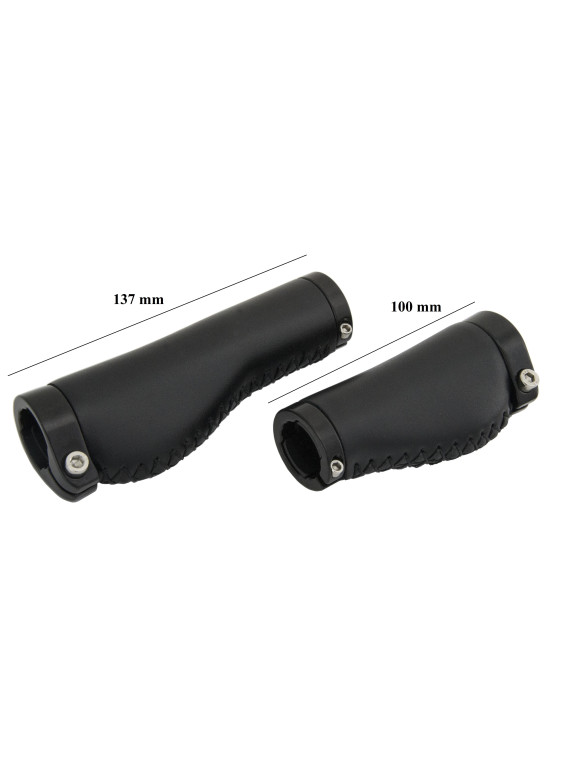 CHWYT ROWEROWY ERGO CZARNY 2LOCK 137/100MM