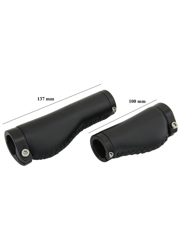 CHWYT ROWEROWY ERGO CZARNY 2LOCK 137/100MM