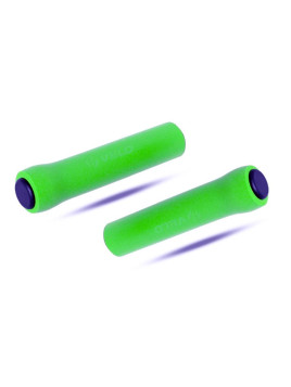 CHWYTY VELO VLG-1381a SILIKON ZIELONY  130 mm