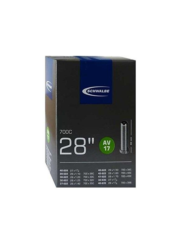 DĘTKA 700x28/45 AV17 AUTO 40MM SCHWALBE